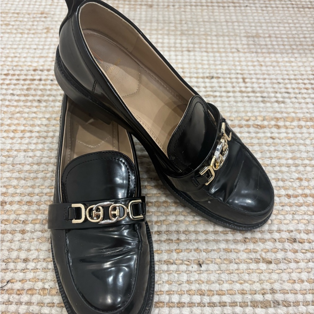 Sam Edelman Black Loafers